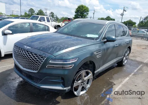 2023 Genesis Gv80 3.5T Awd from USA, damaged, VIN KMUHCESC4PU124819